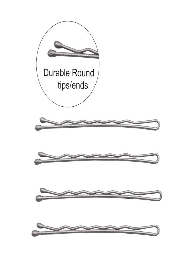 دوفاش دبابيس شعر دوفاش 5 ويفز، دبابيس شعر فضية، 5 سم/2 بوصة، إكسسوارات شعر مزخرفة للنساء - 60 دبوس/بطاقة - Image 3